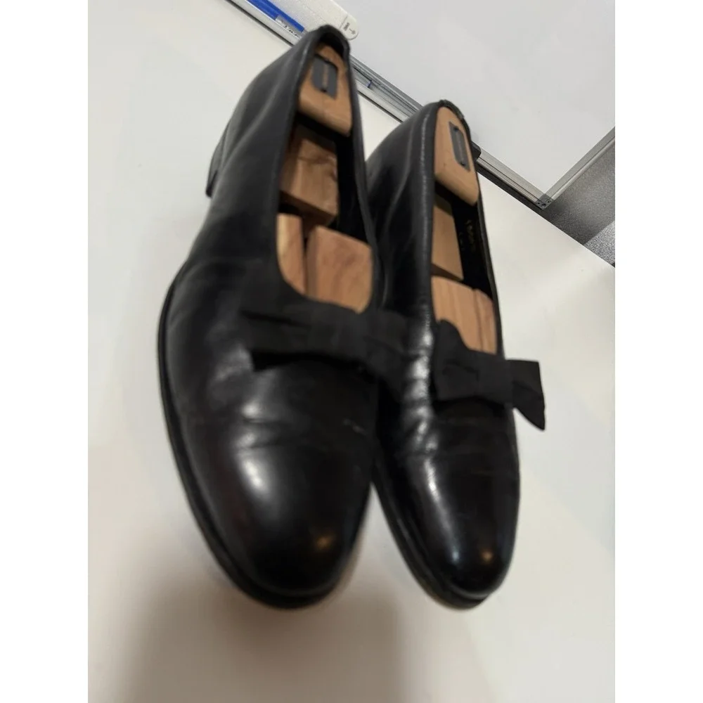 RARE VTG‎ Lloyd & Hair Custom Built Opera Pumps W/ Bow
